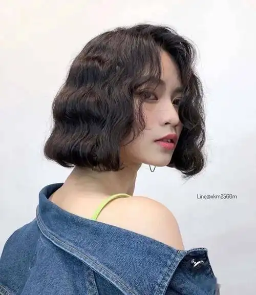 2021"短发全头烫,巨好看"