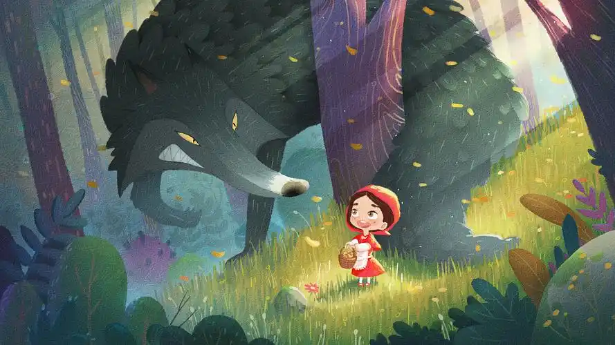 大灰狼与小红帽