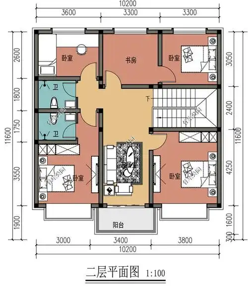 农村简约二层小楼图片 农村小楼