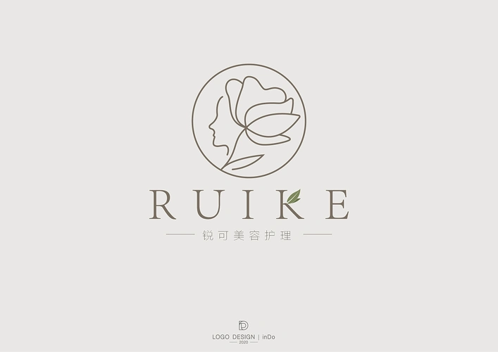 美容护理logo设计