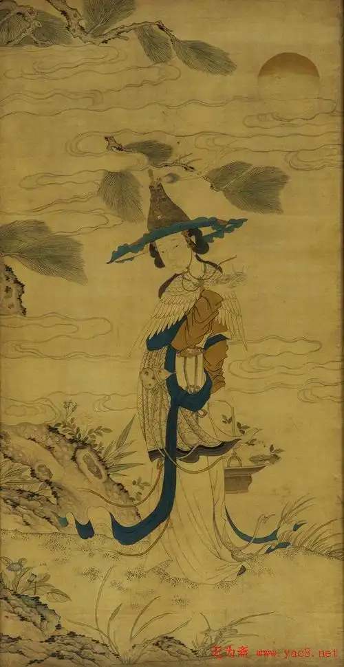 中国古代名家名画《仕女图》(美国弗利尔美术馆藏品)(下)