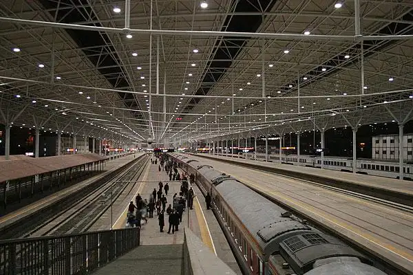 北京西直门火车站