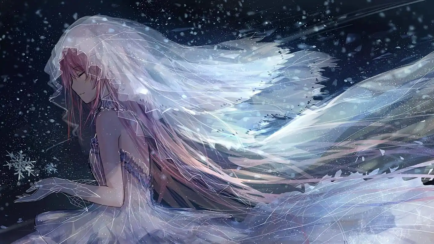 精选二次元动漫美少女高清桌面宽屏壁纸