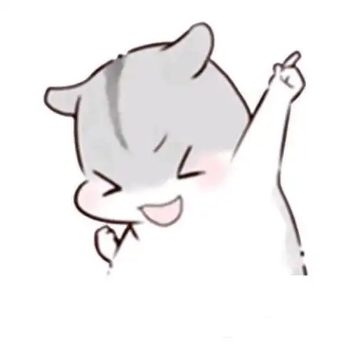 动漫卡通头像简约可爱小仓鼠头像萌物表情包素材