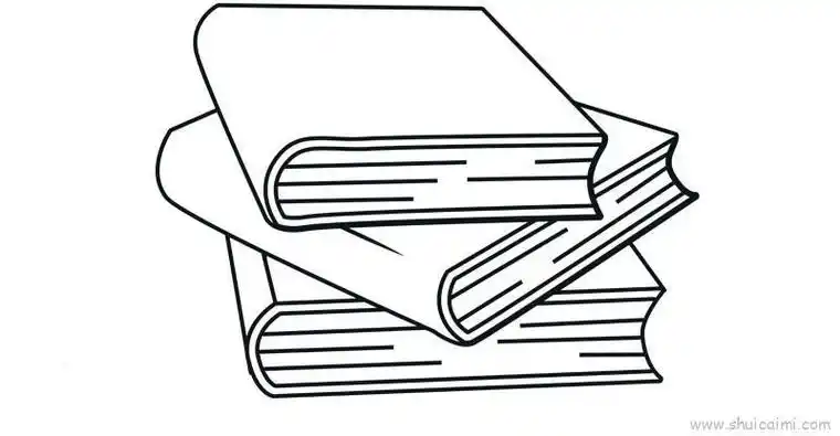 两本书本简笔画