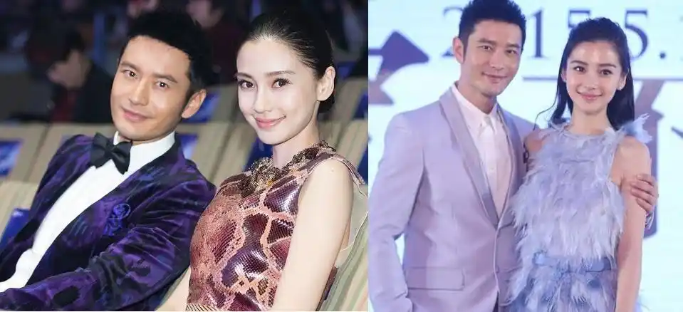 看了杨颖和老公的合影,再看看甘比的,网友:有点差距