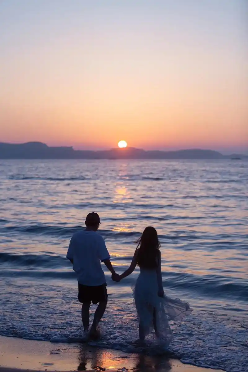 如果可以 想跟你一起永远住在海边!#威海情侣 - 抖音