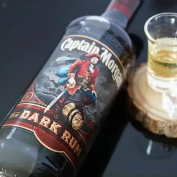 摩根船长黑朗姆酒 黑标 captain morgan rum 进口洋酒 烘焙基酒