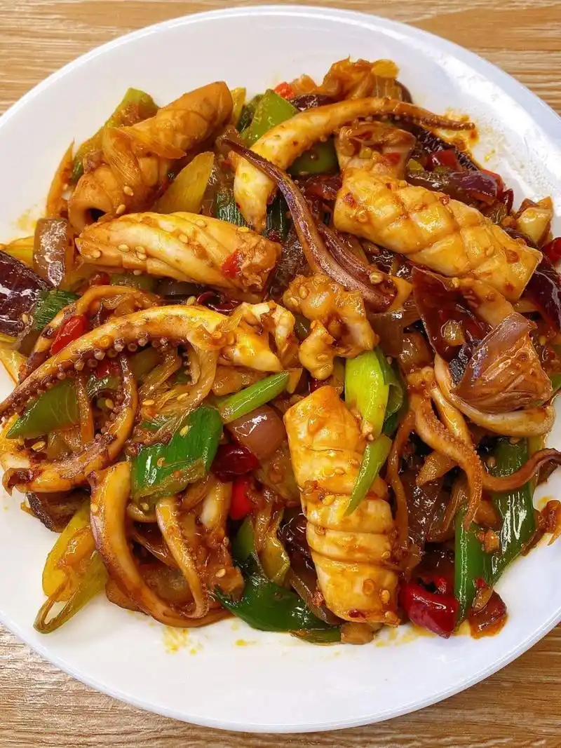 大家快去试试~ - 99食材:鱿鱼,大葱,洋葱 7115做法: 16615