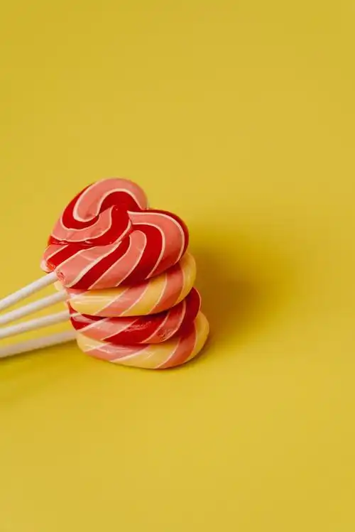 颜色好看的棒棒糖
