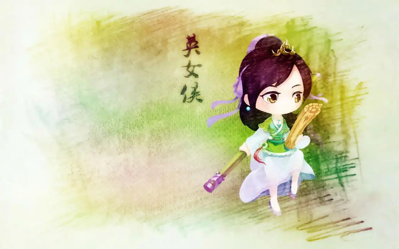 大话西游2q版卡通电脑高清壁纸