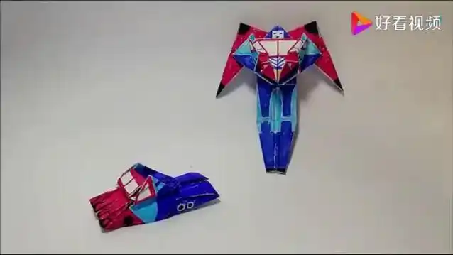 折纸愤怒小鸟变形金刚