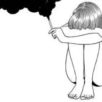 蹲下抱抱自己伤感图片 伤感抱着自己的图片悲伤带字_微信头像图片大全