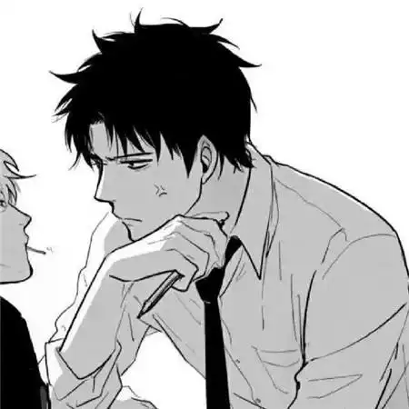 黑白兄弟头像一左一右动漫图片