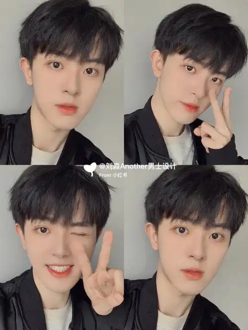 93男生夏季必选清爽发型75少年感碎盖发型73