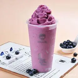 蓝莓冰沙