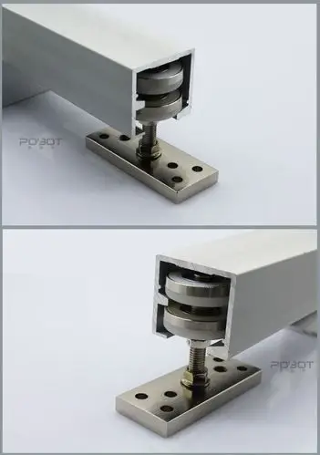 厂家直销折叠门万向吊轮实木移门推拉门吊轨滑轮路轨酒店隔断吊轮