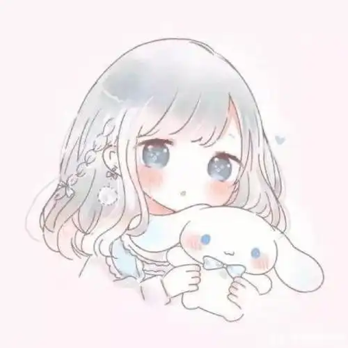 可爱的女生四人闺头来啦!#动漫女生头像