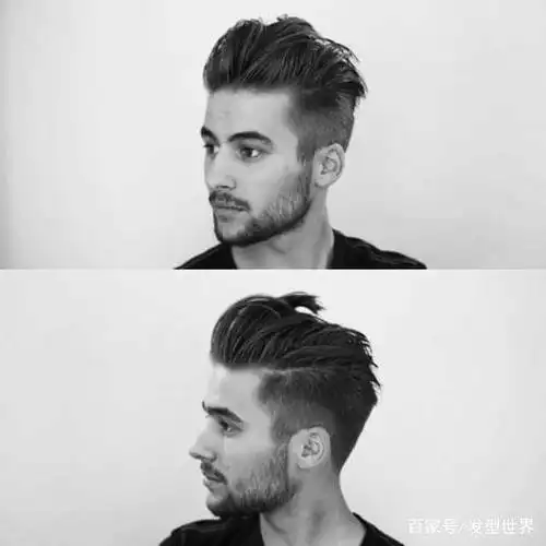 男士中长发个性发型