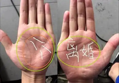 手相图解婚姻线怎么看