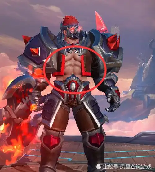 还有大家喜欢的典韦,在游戏中的腹肌也有很多,要知道典韦这个英雄有解