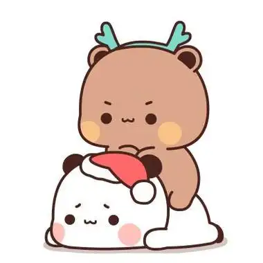 小熊猫一二一二和布布的日常可爱表情包情侣头像