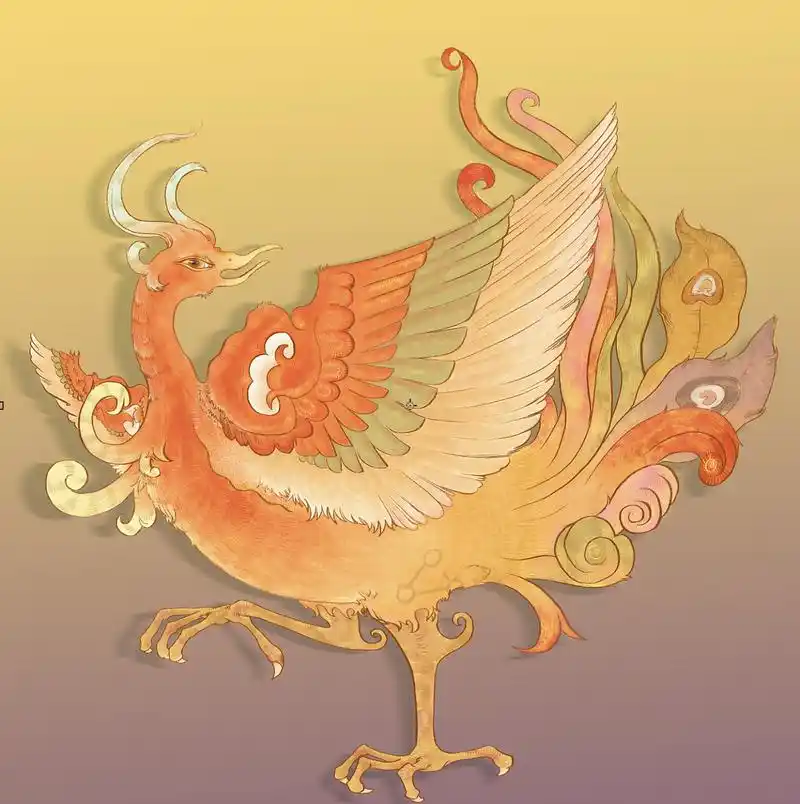 神兽朱雀|插画|创作习作|风里集子 - 原创作品 - 站酷 (zcool)