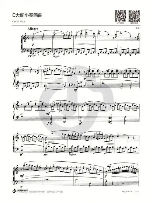 的乐理知识汇总allegro快板音符上方的> 重音音符上方的61 跳音pp