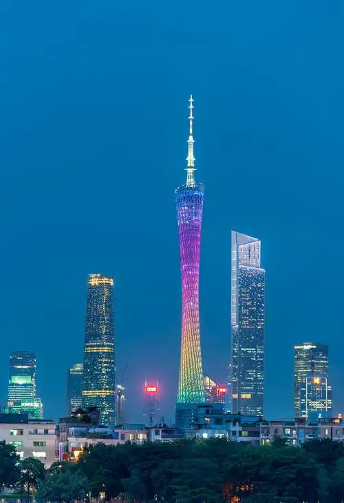 广州 小蛮腰 广州塔  广州西塔 广州国际金融中心 广州东塔 广州
