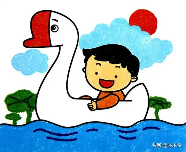 0-6岁幼儿简笔画大全最简单带颜色,萌萌哒的彩色儿童简笔画