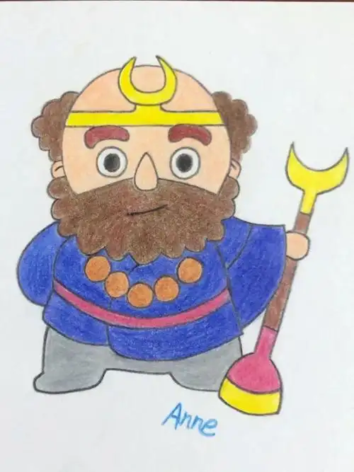 画西游记沙和尚简笔画