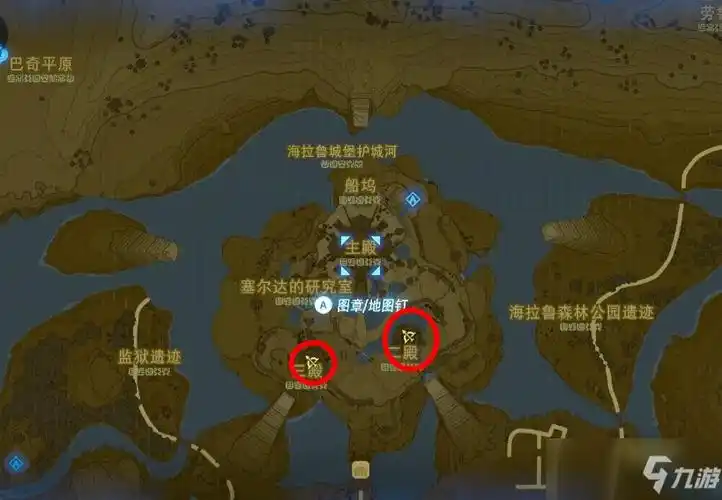 塞尔达莱尼尔位置