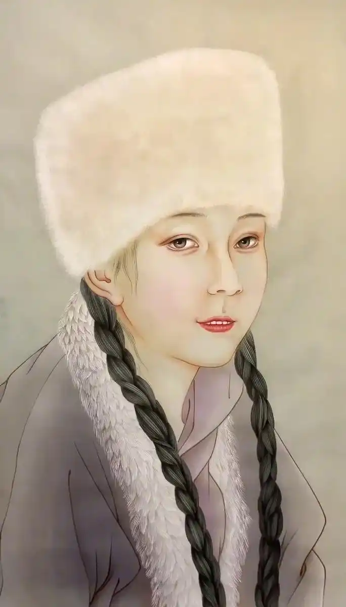 图片绿幕素材#古装造型 #写意人物 #工笔人物 #作品欣赏  - 抖音