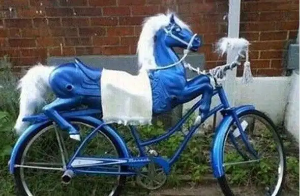 宝马自行车 - 搞笑图片盒子