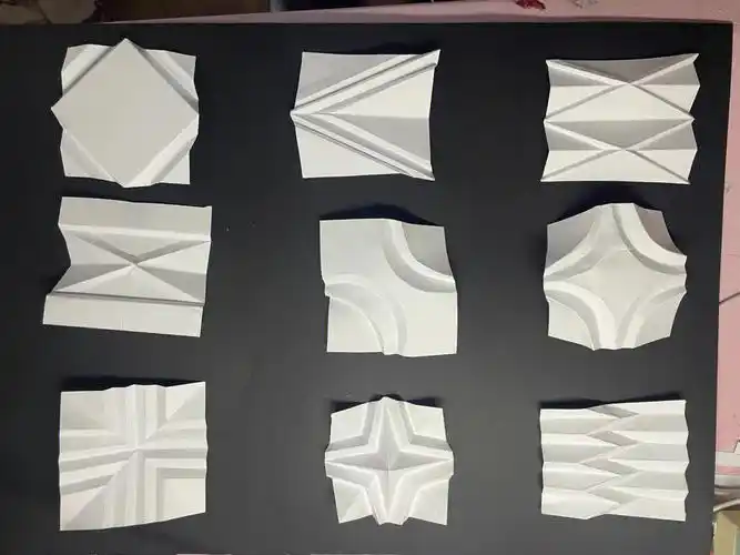 立体构成  #不切多折一切多折多切多折