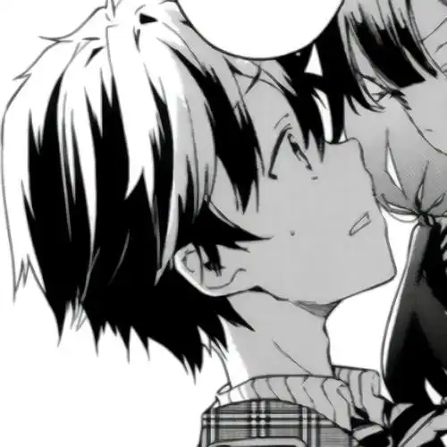 有没有类似这种黑白风格的情侣头像? - 知乎