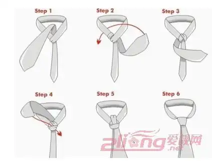 男士领带三种最简单的打法介绍