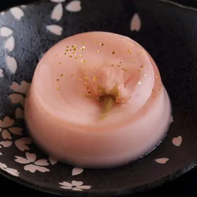 【樱花季】日本富久屋 樱花限定 樱花金箔布丁 单枚(需整盒拍5)