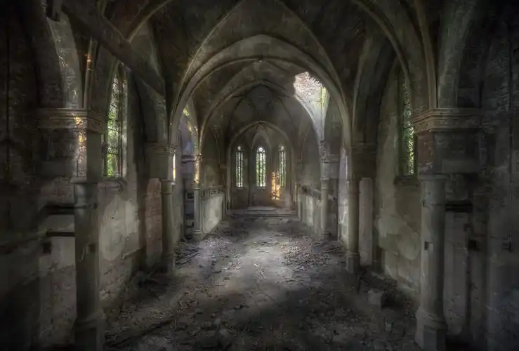 900张废弃诡异场景摄影集绘画参考素材给你不一样的灵感