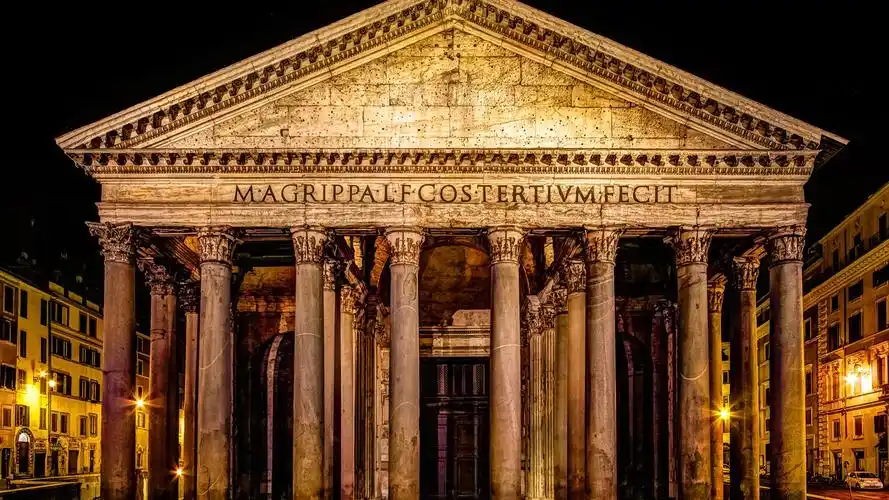 罗马,意大利,宫殿,夜晚 壁纸 - 1600x900