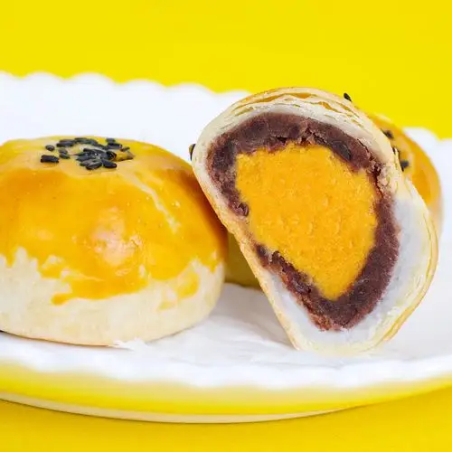 农酥记海鸭蛋蛋黄原味6枚红豆豆沙雪媚娘网红传统中式糕点