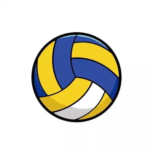 面对新冠排球与我们共同抗疫