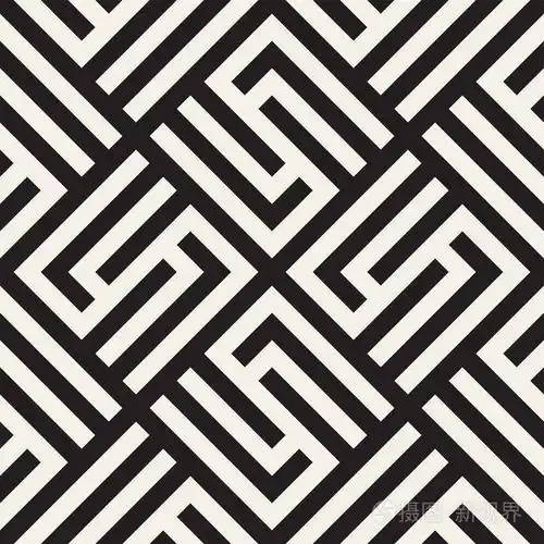 重复几何网格. 简单的平面设计背景.