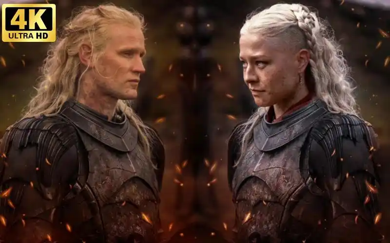 【龙之家族 | 4k混剪】戴蒙×雷妮拉 "我们命中注定要一起燃烧"