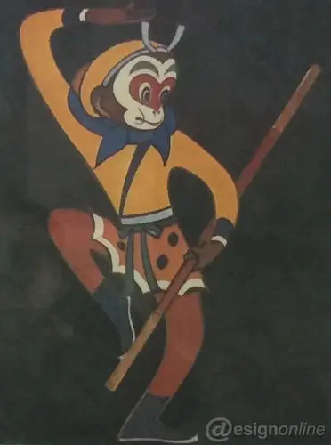 致敬经典动画片大闹天宫文献展在山东工艺美术学院举办