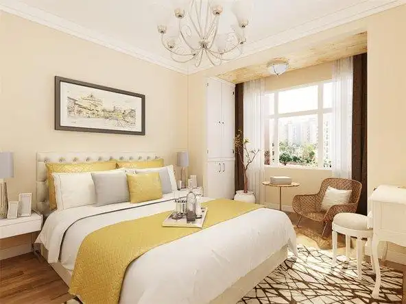 天津华城景苑现代简约二居室装修效果图_85平米3万装修设计案例-天津