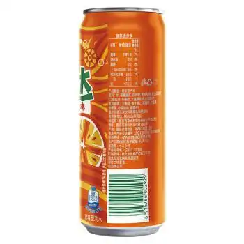 美年达 果味型汽水 橙味(细长罐)330ml*24罐 *3件 - 京东商城|食品保
