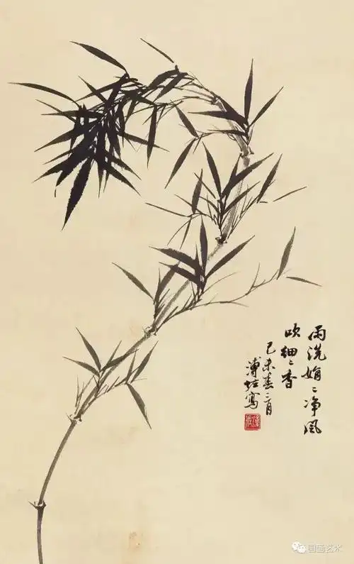 现当代名家 溥佐 画竹作品欣赏|花鸟画家|书画家|绘画_网易订阅