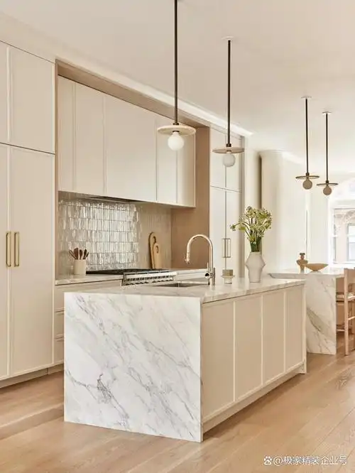 三类厨房中岛台设计,小户型也适应