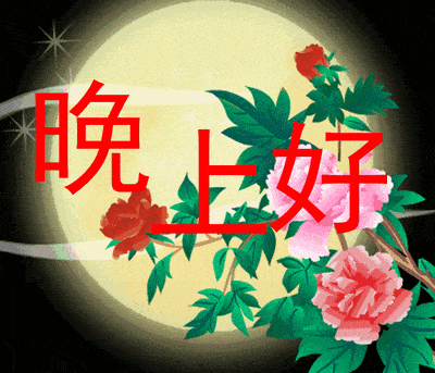 睡前群发晚安问候动态表情包晚安问候语温馨图片带字